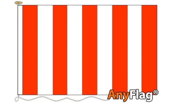 Red and White Striped Custom Printed AnyFlag®